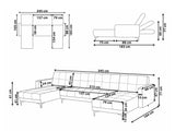 Modulinis minkštas kampas 571704