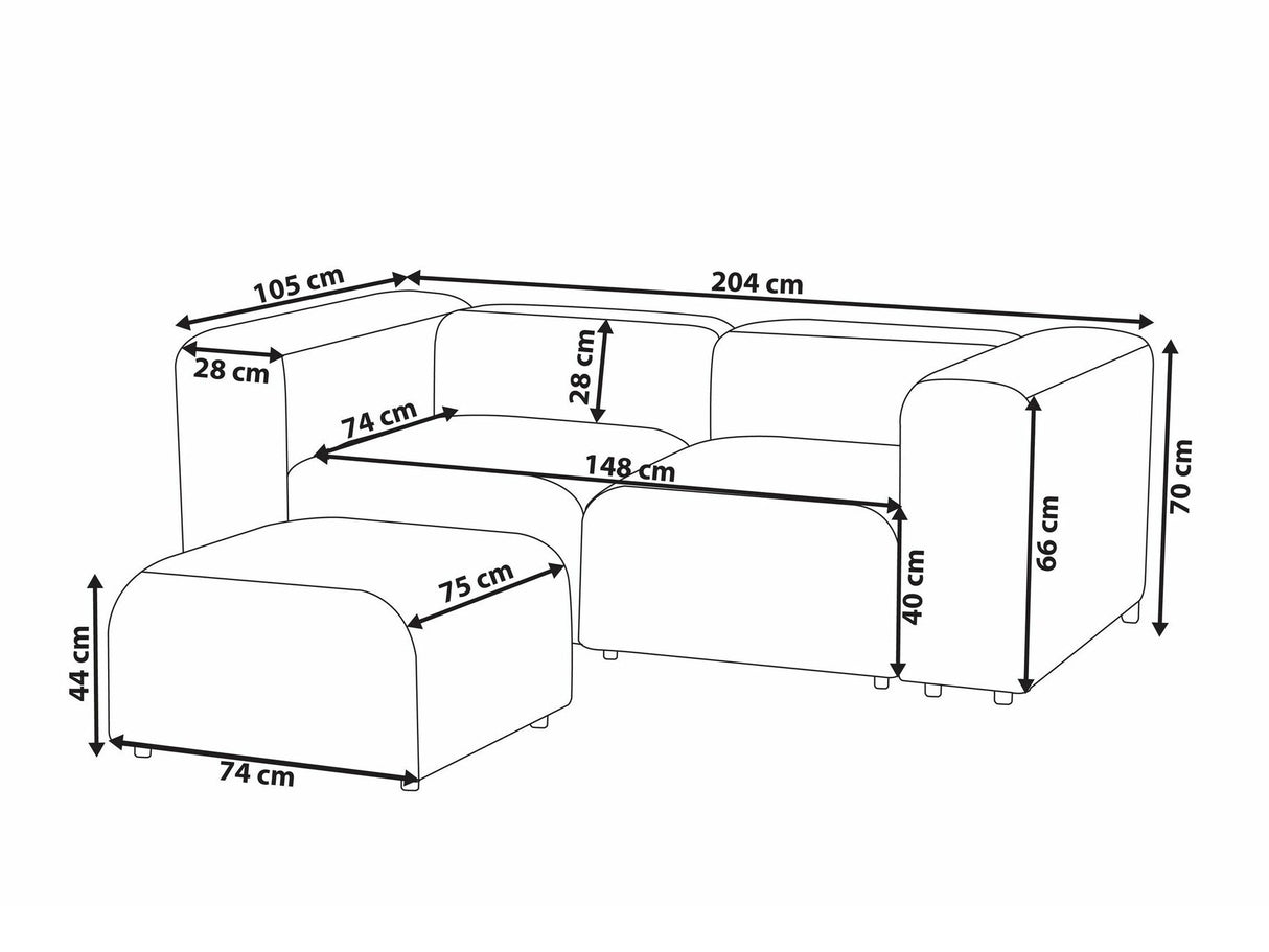 Modulinė sofa 573302