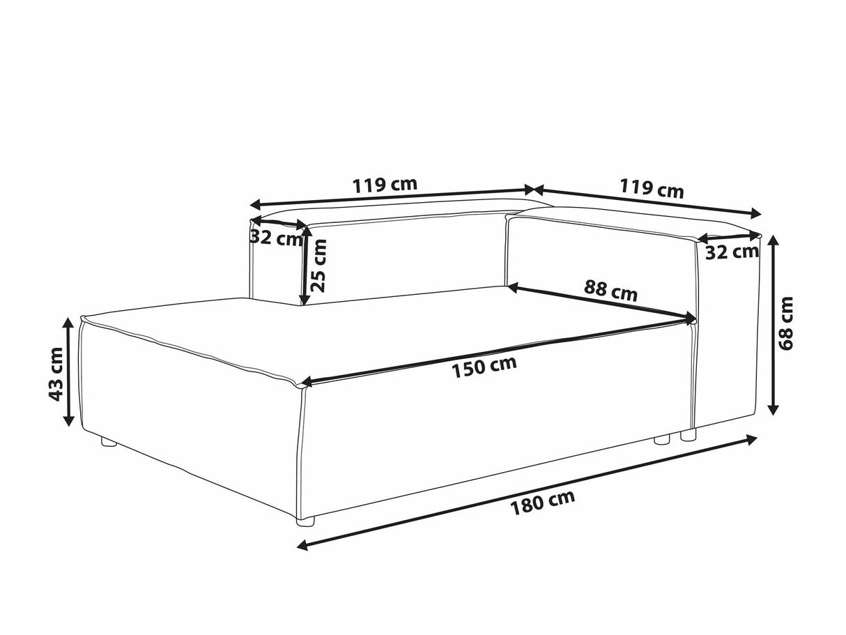 Modulinė sėdimoji dalis 574291
