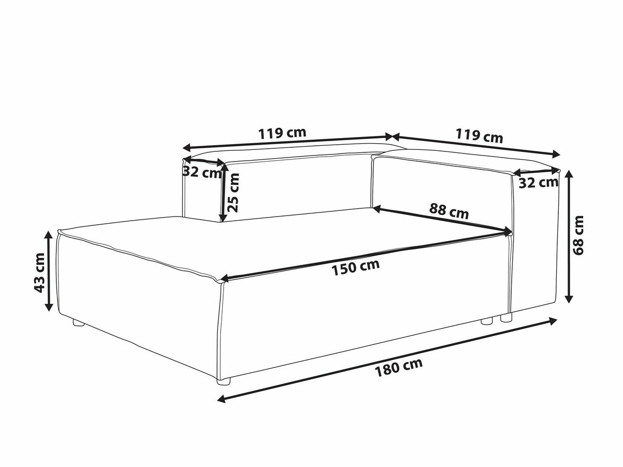 Modulinė sėdimoji dalis 574291
