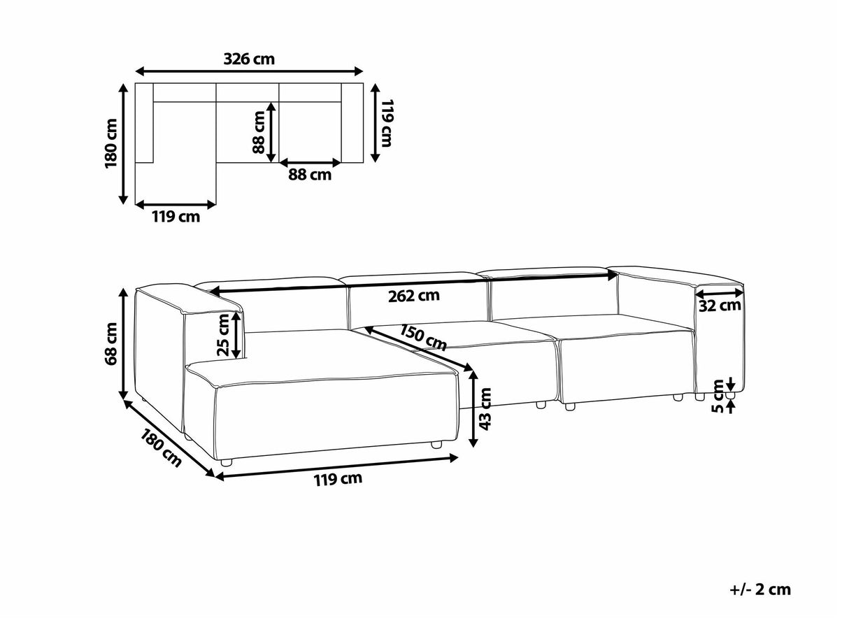 Modulinis minkštas kampas 574552