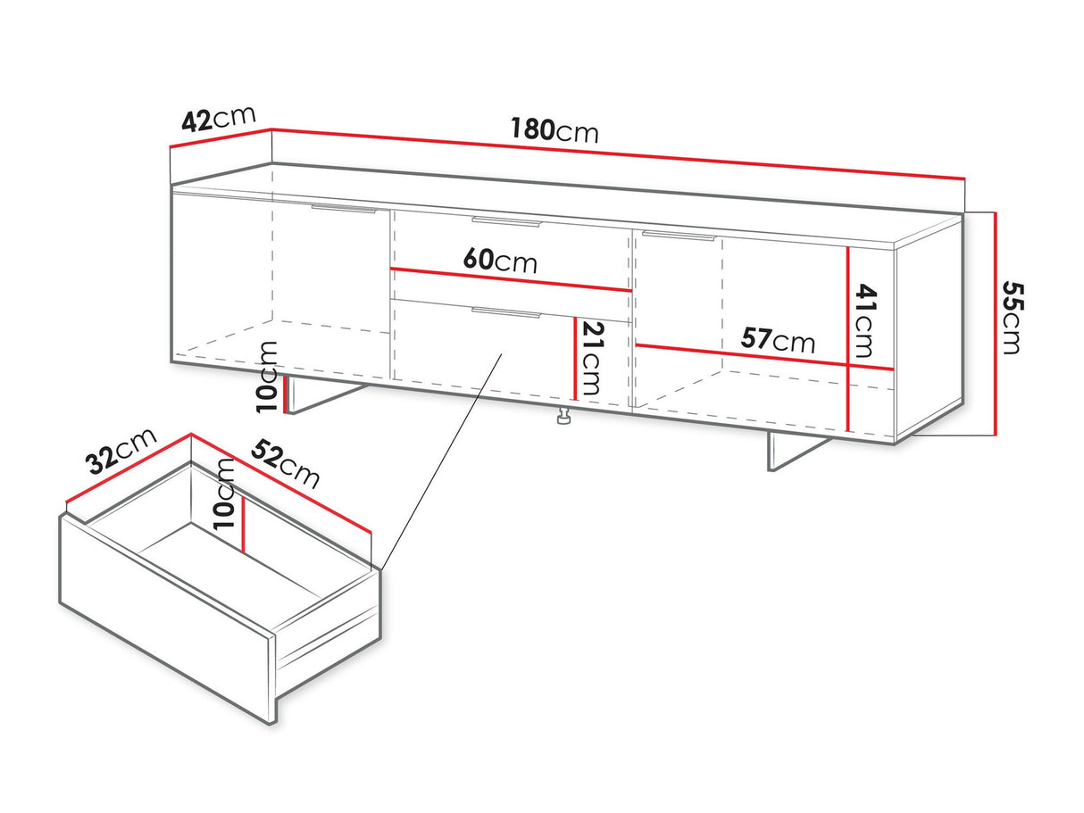 TV staliukas 575200