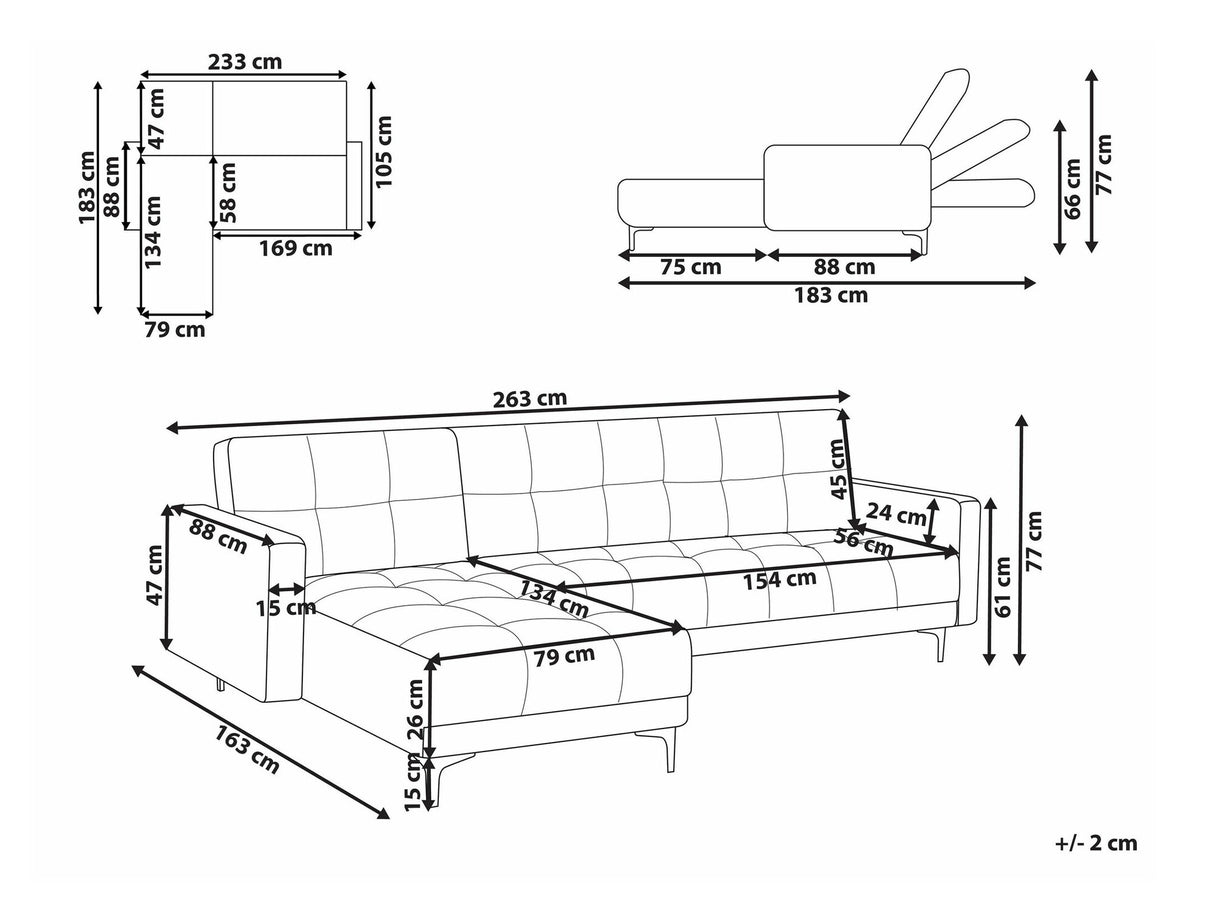 Modulinis minkštas kampas 575676