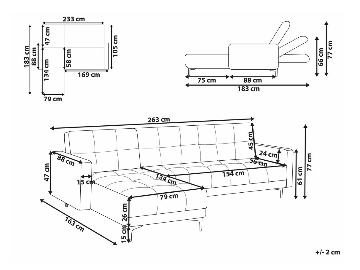 Modulinis minkštas kampas 575676