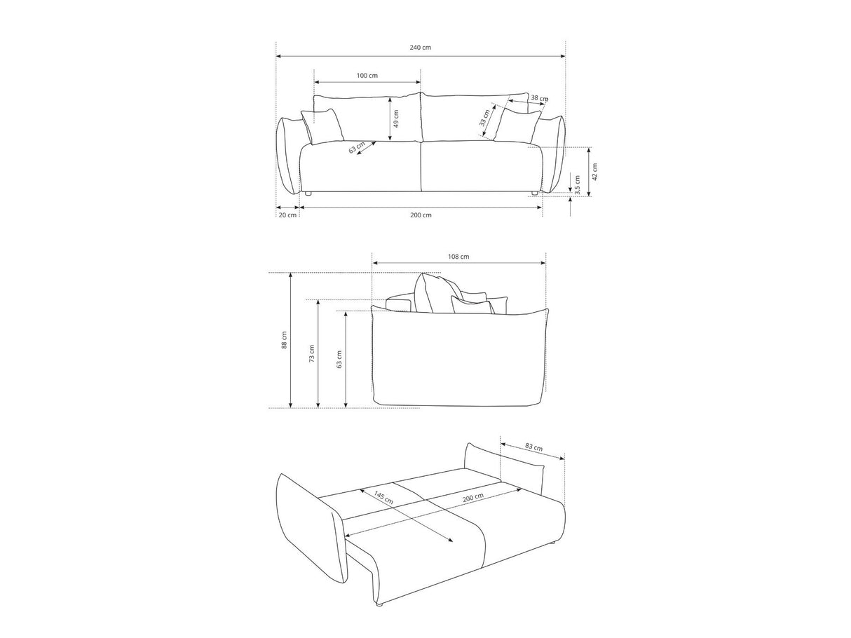 Sofa lova 576610