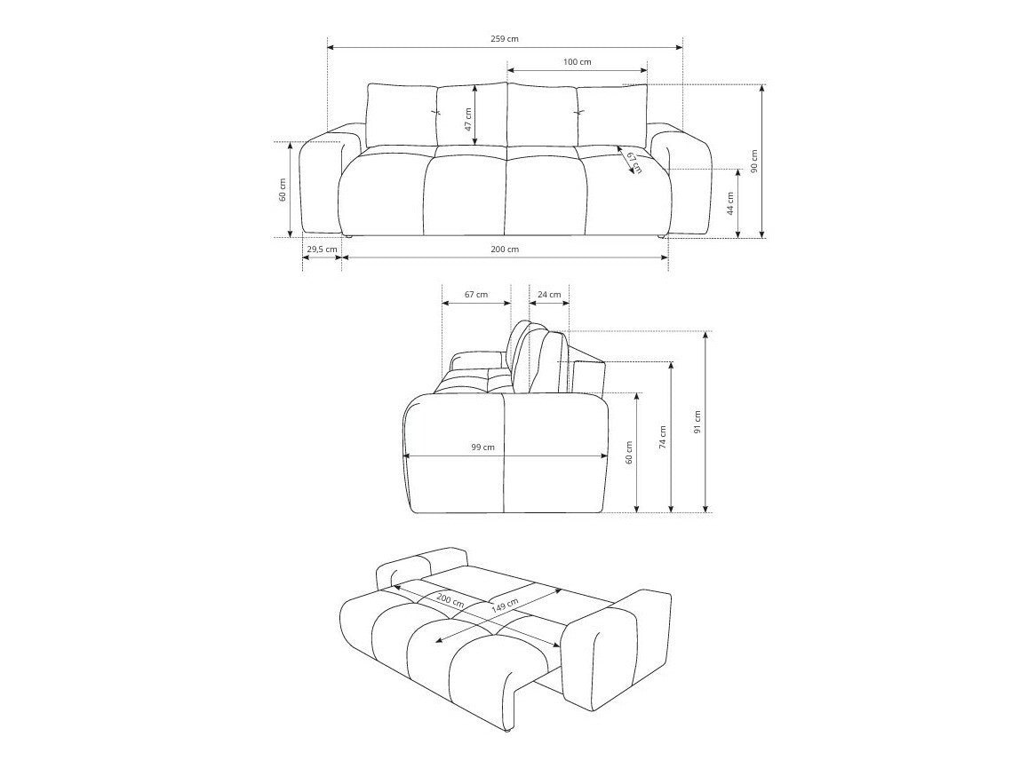 Sofa lova 576668