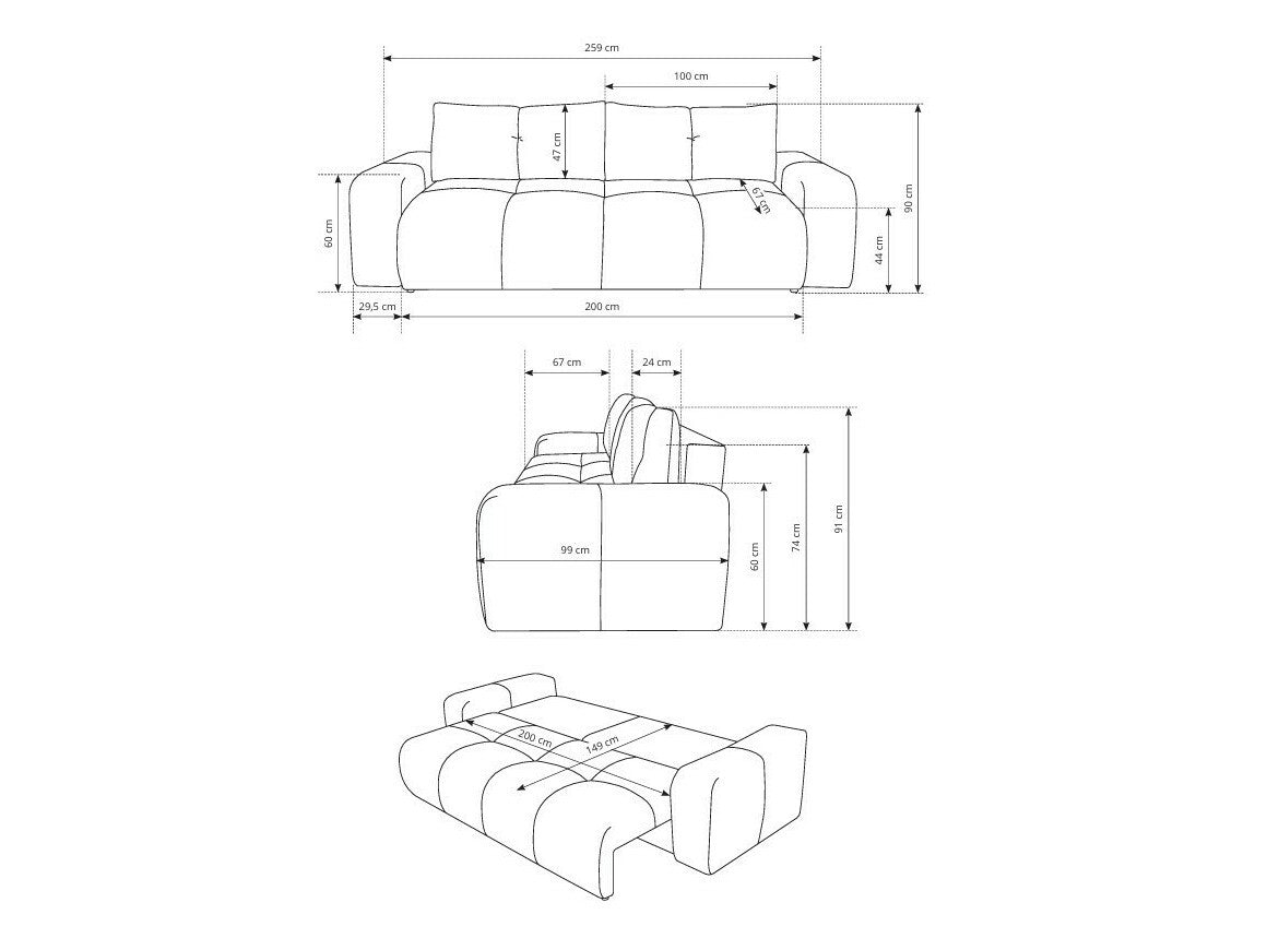 Sofa lova 576668