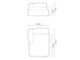 Modulinis fotelis 580072