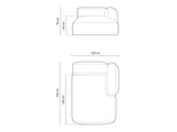 Modulinis fotelis 580072