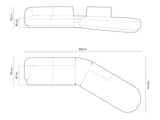 Modulinis minkštas kampas 583314