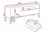 TV staliukas 585599