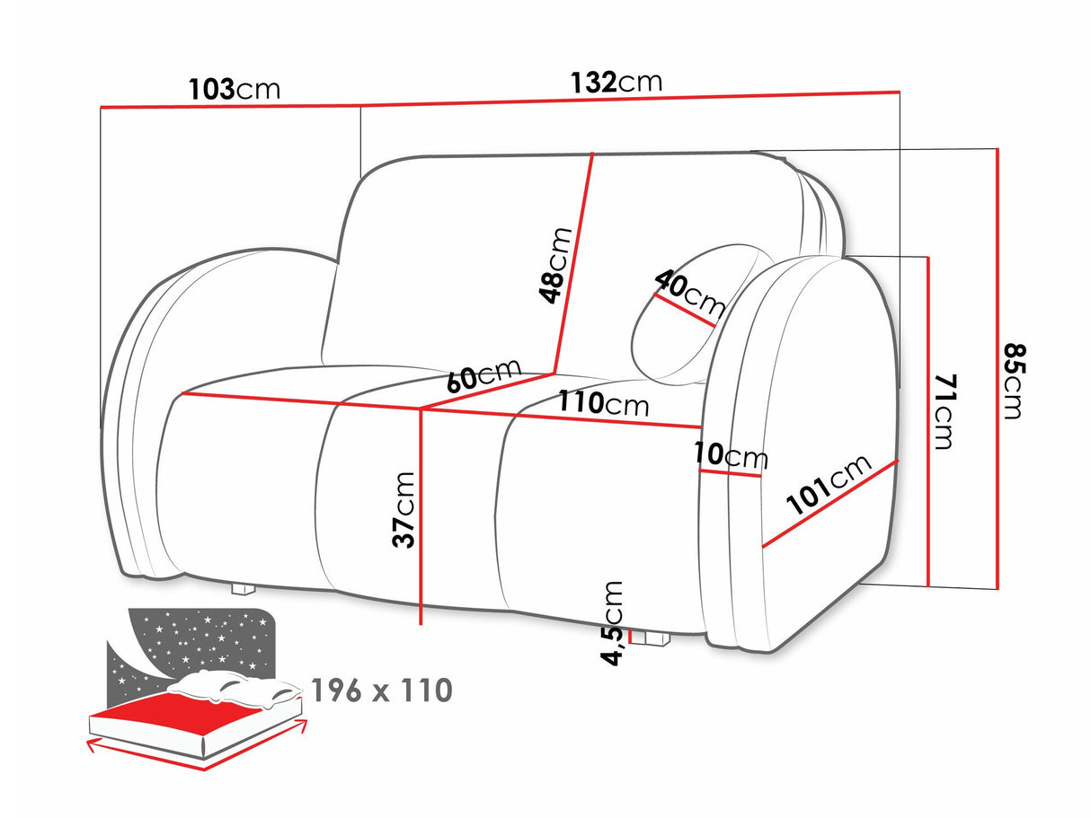 Sofa lova 585795
