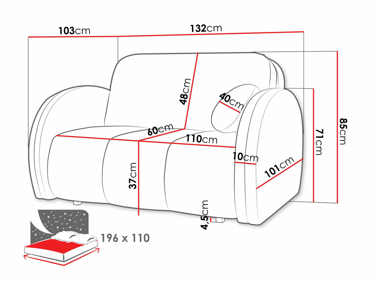 Sofa lova 585795
