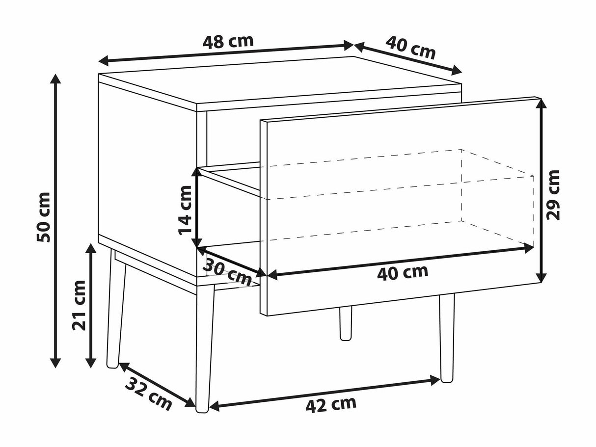 Naktinis staliukas 587530
