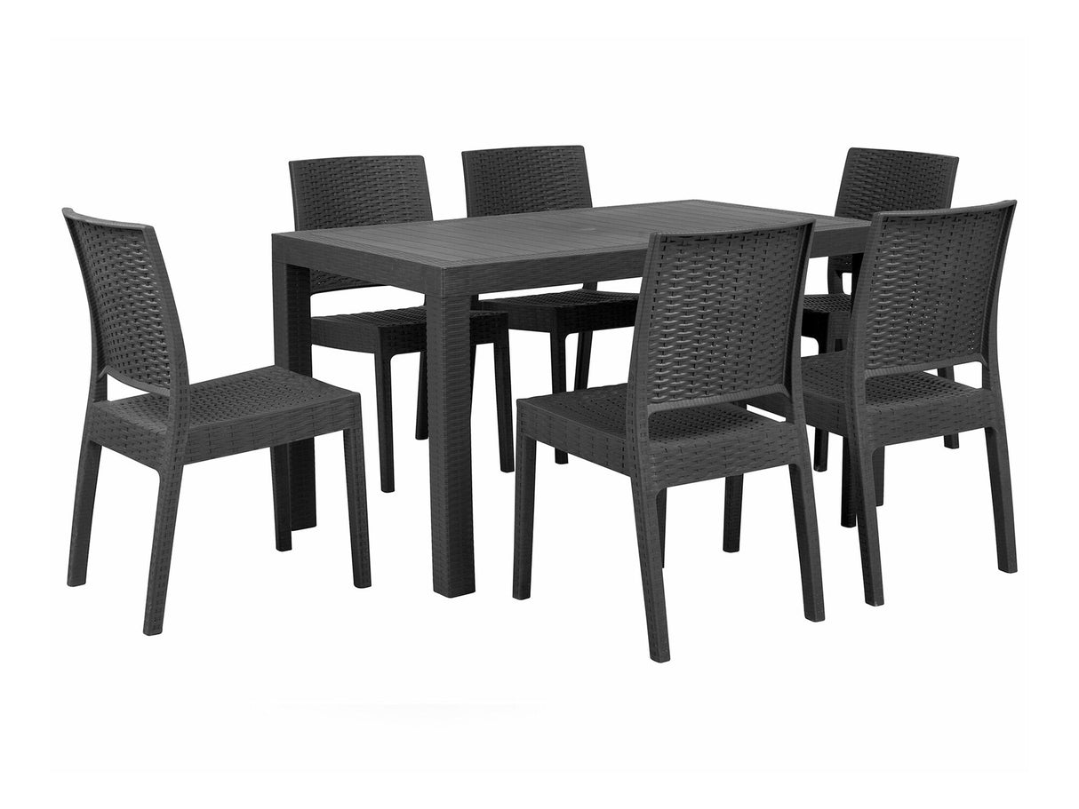 Stalo ir kėdžių komplektas 588748