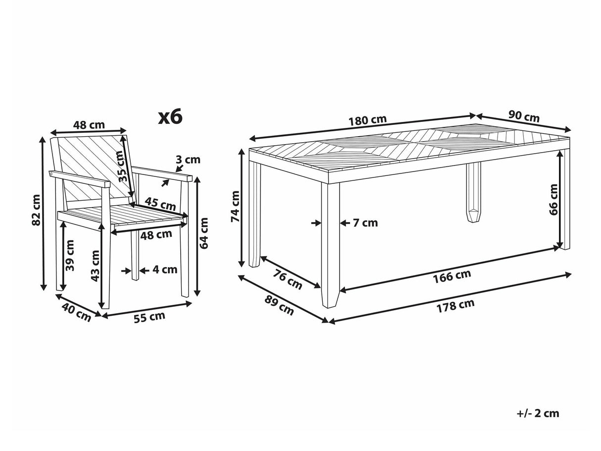 Stalo ir kėdžių komplektas 590106