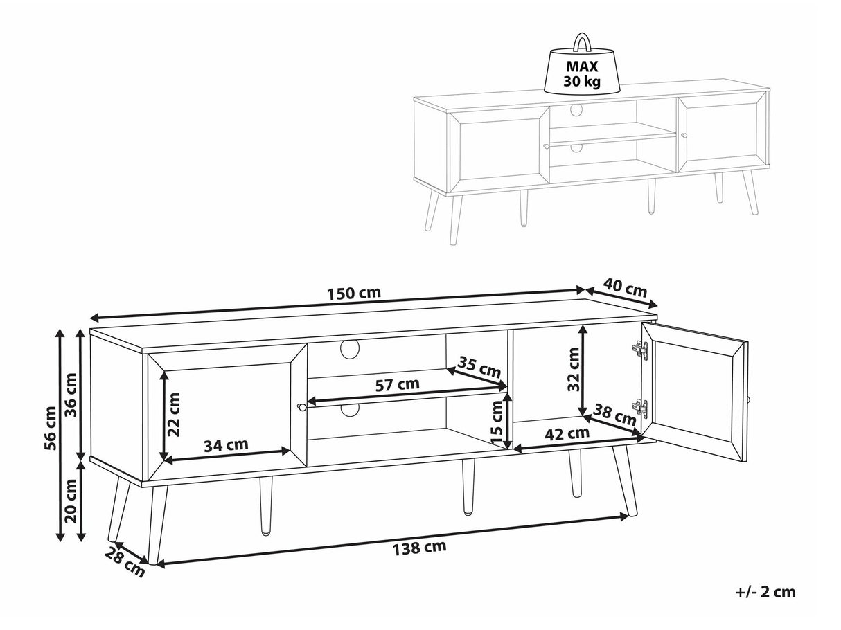 TV staliukas 590260