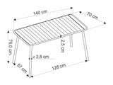 Lauko stalas 591052