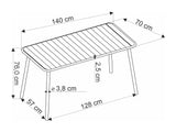 Lauko stalas 591052