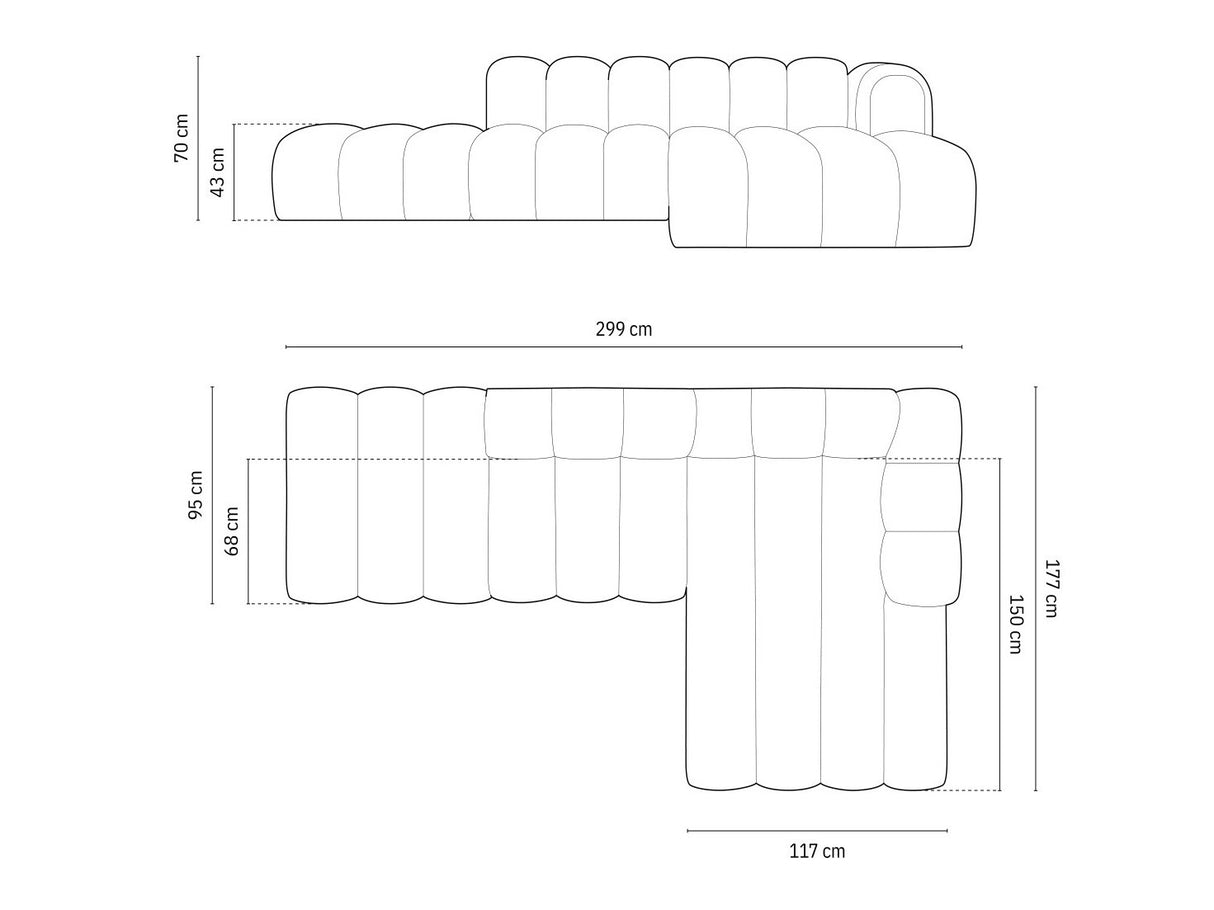 Minkštas kampas 592448