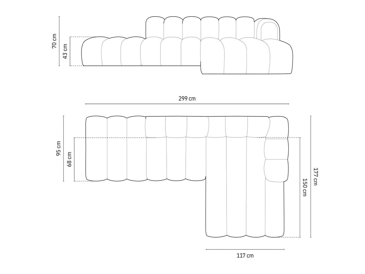 Minkštas kampas 592448