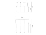 Modulinis fotelis 592811