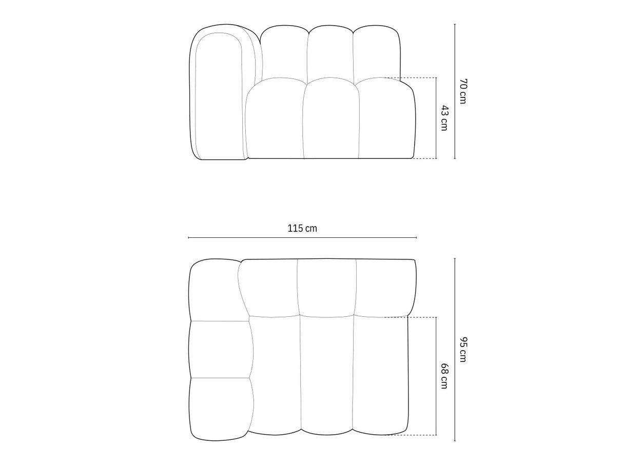 Modulinis fotelis 592967