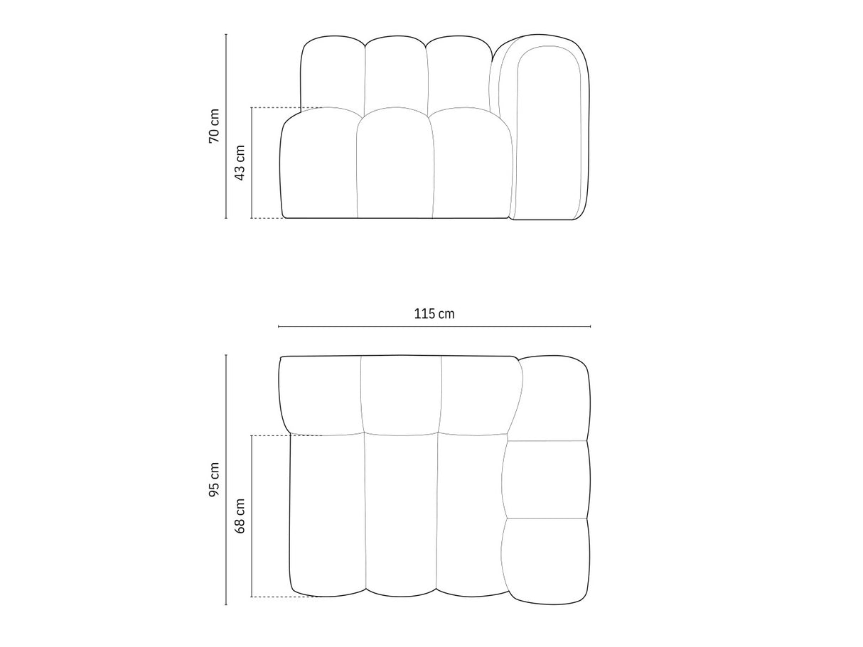 Modulinis fotelis 592967