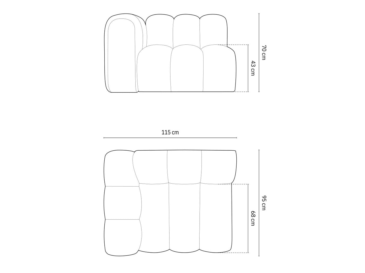 Modulinis fotelis 592967