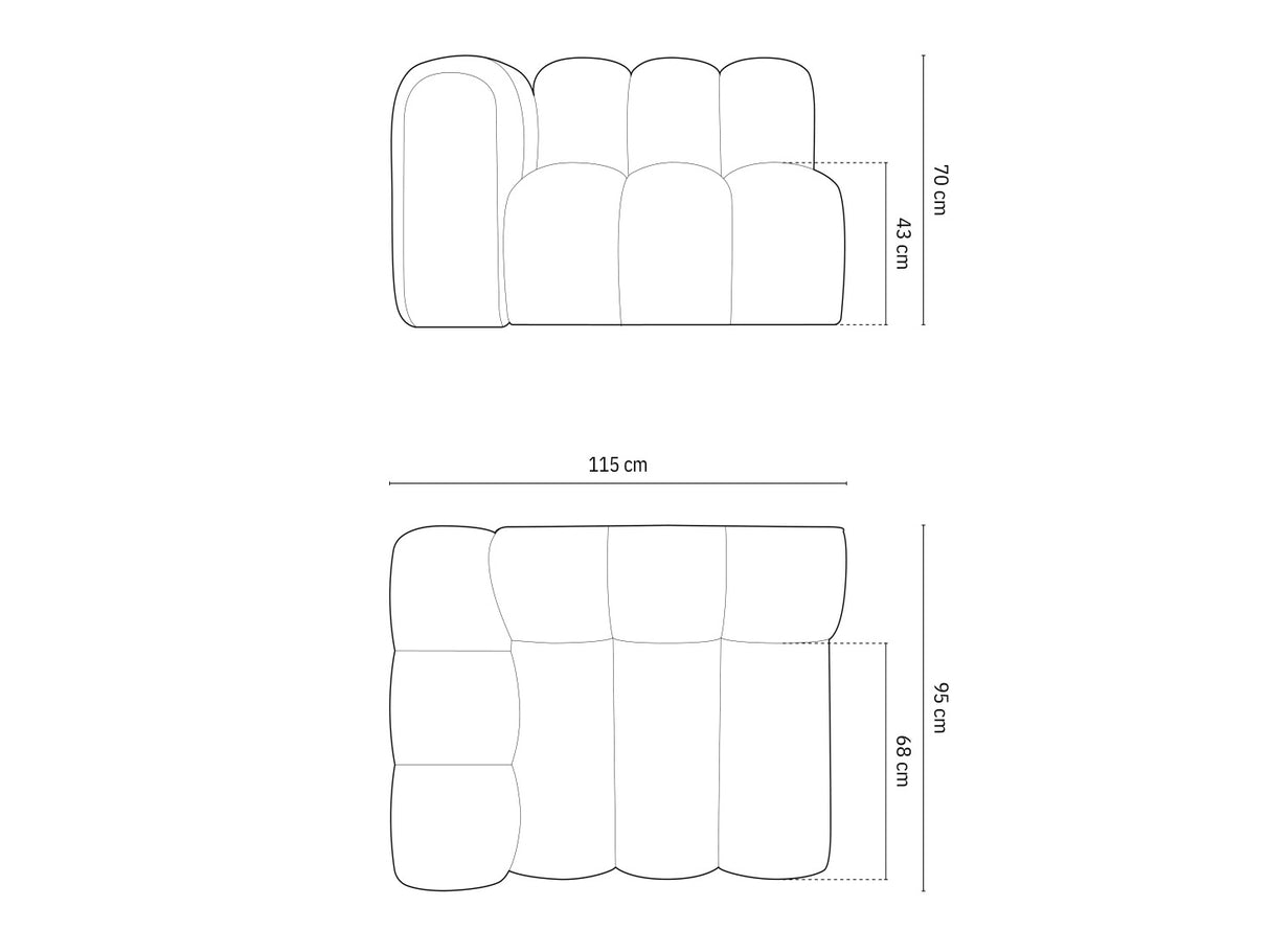 Modulinis fotelis 592967