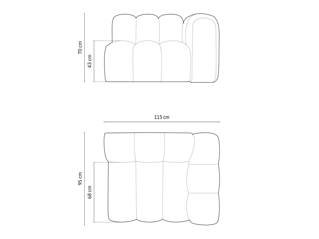 Modulinis fotelis 592967