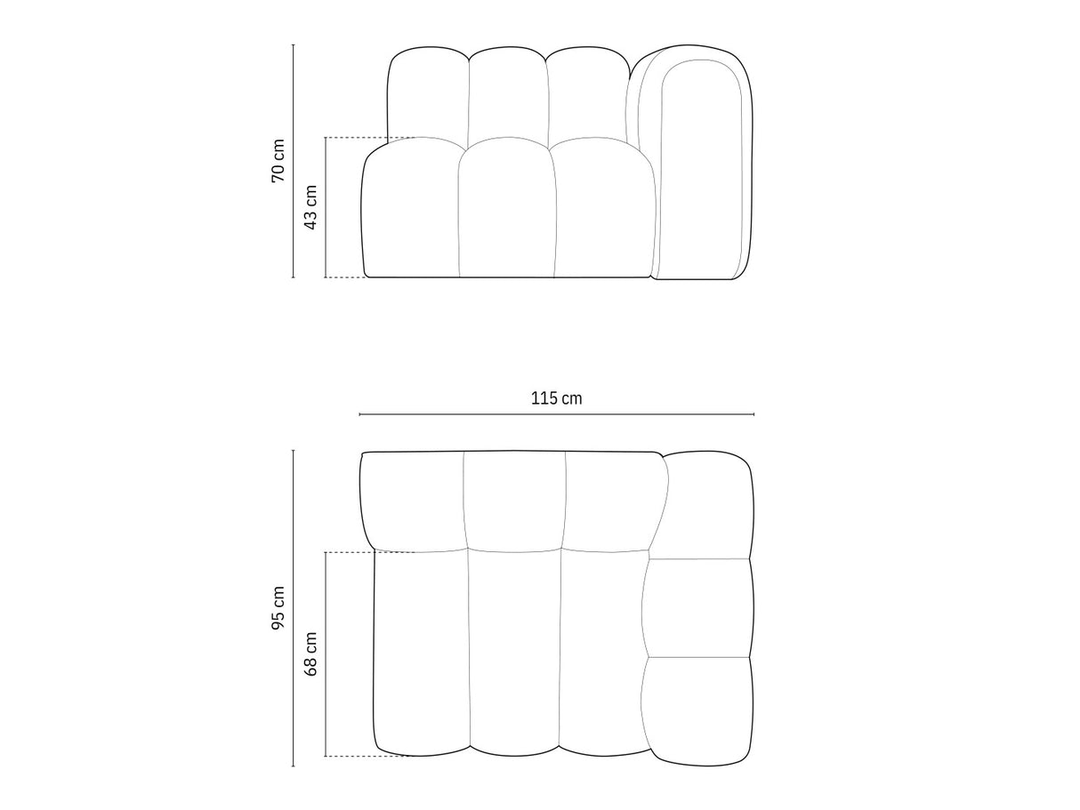 Modulinis fotelis 592967
