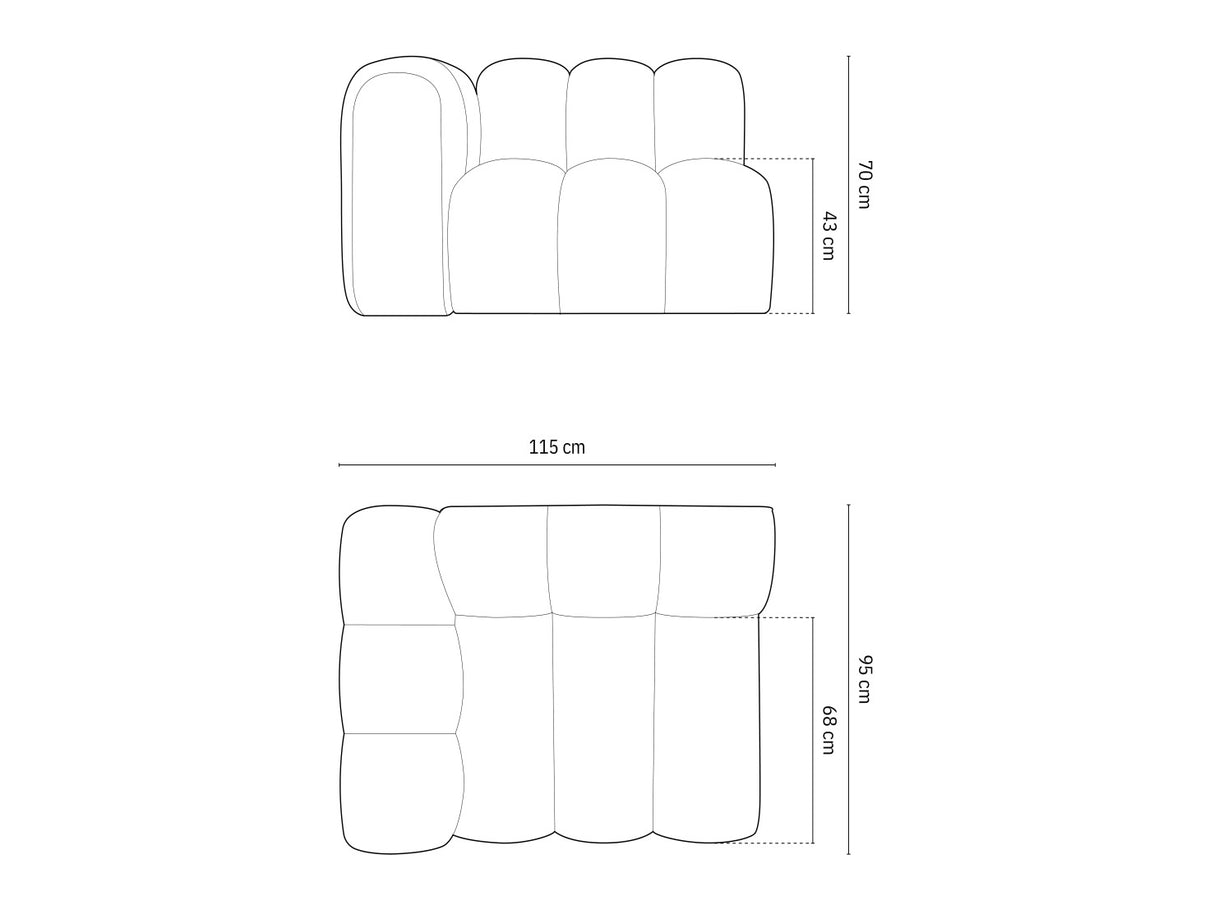 Modulinis fotelis 592967