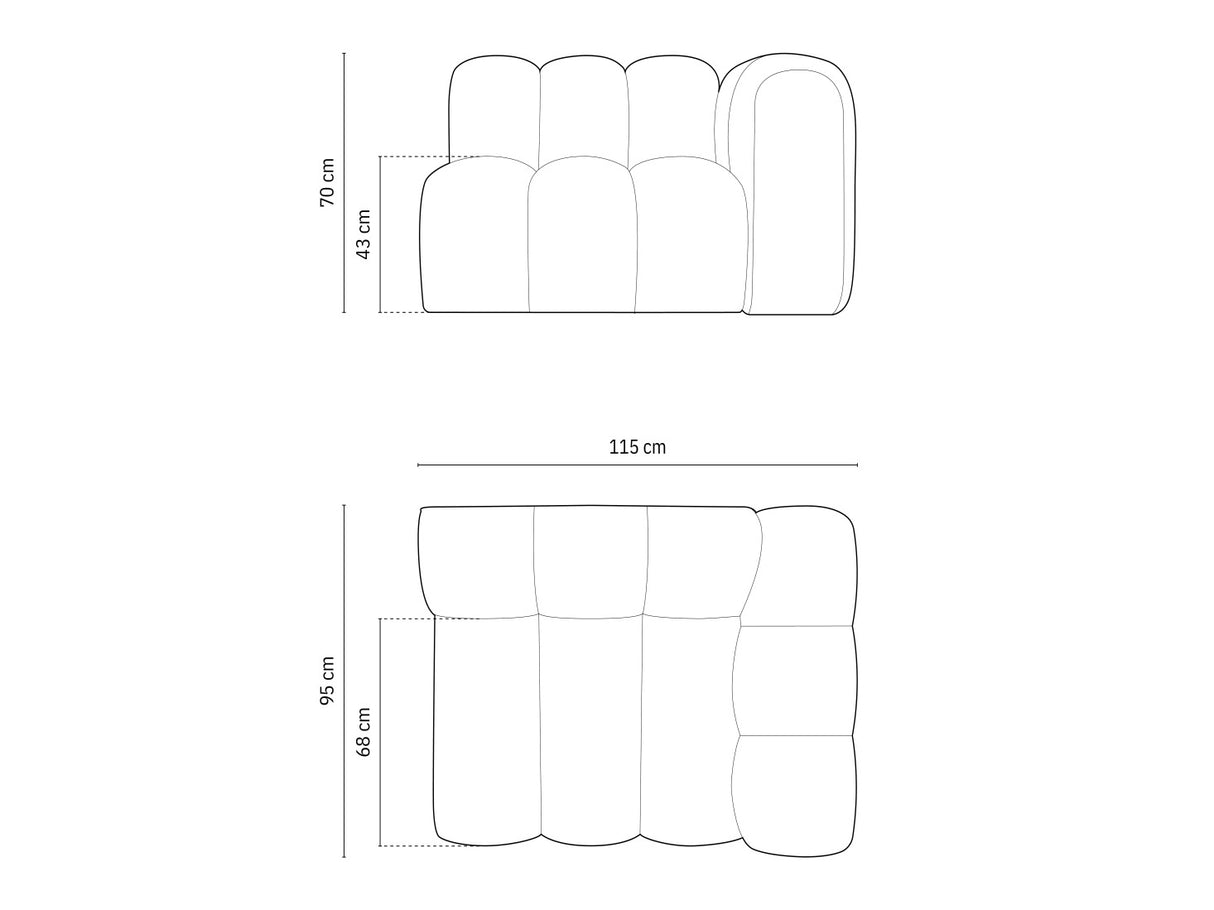 Modulinis fotelis 592967