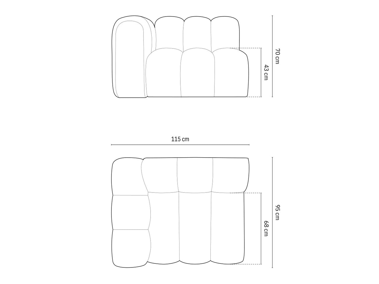 Modulinis fotelis 592967