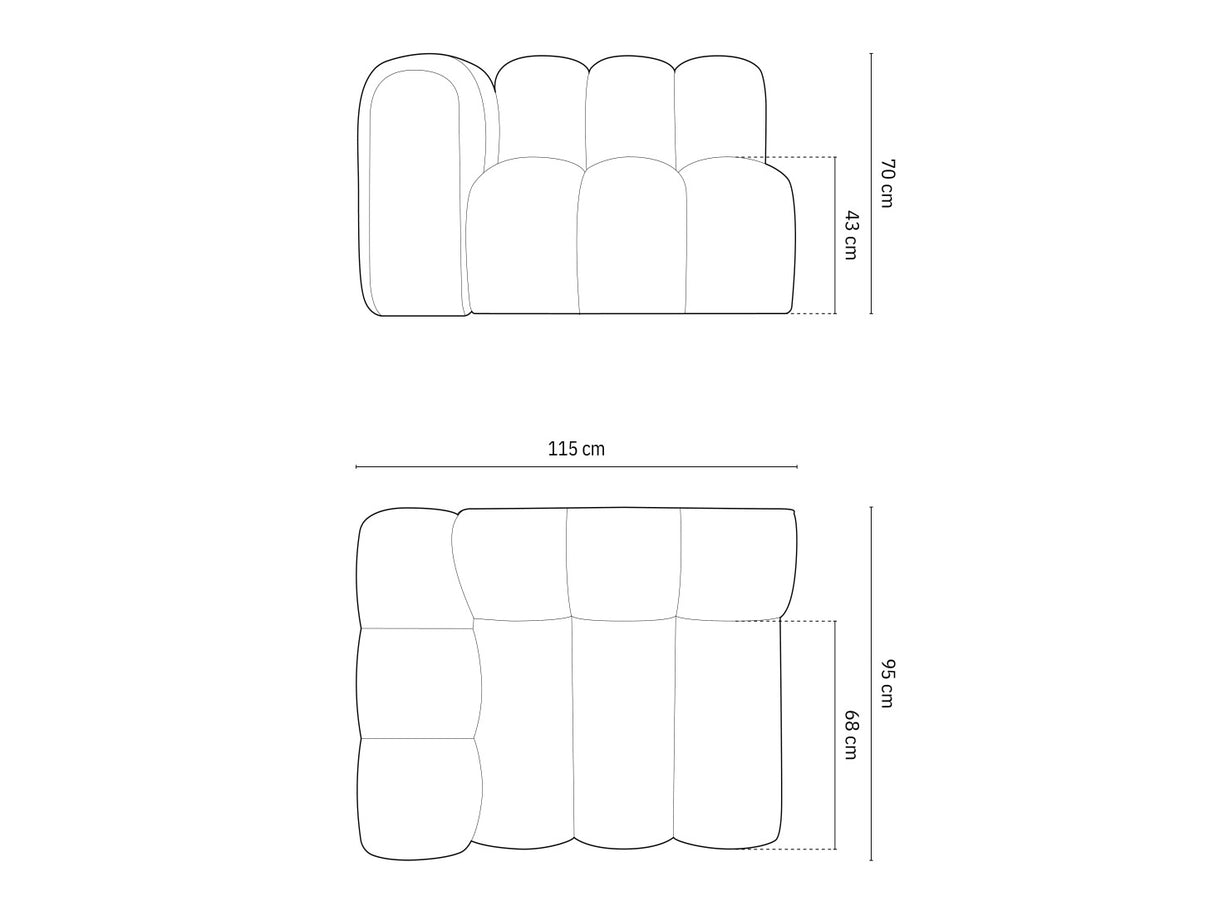 Modulinis fotelis 592967