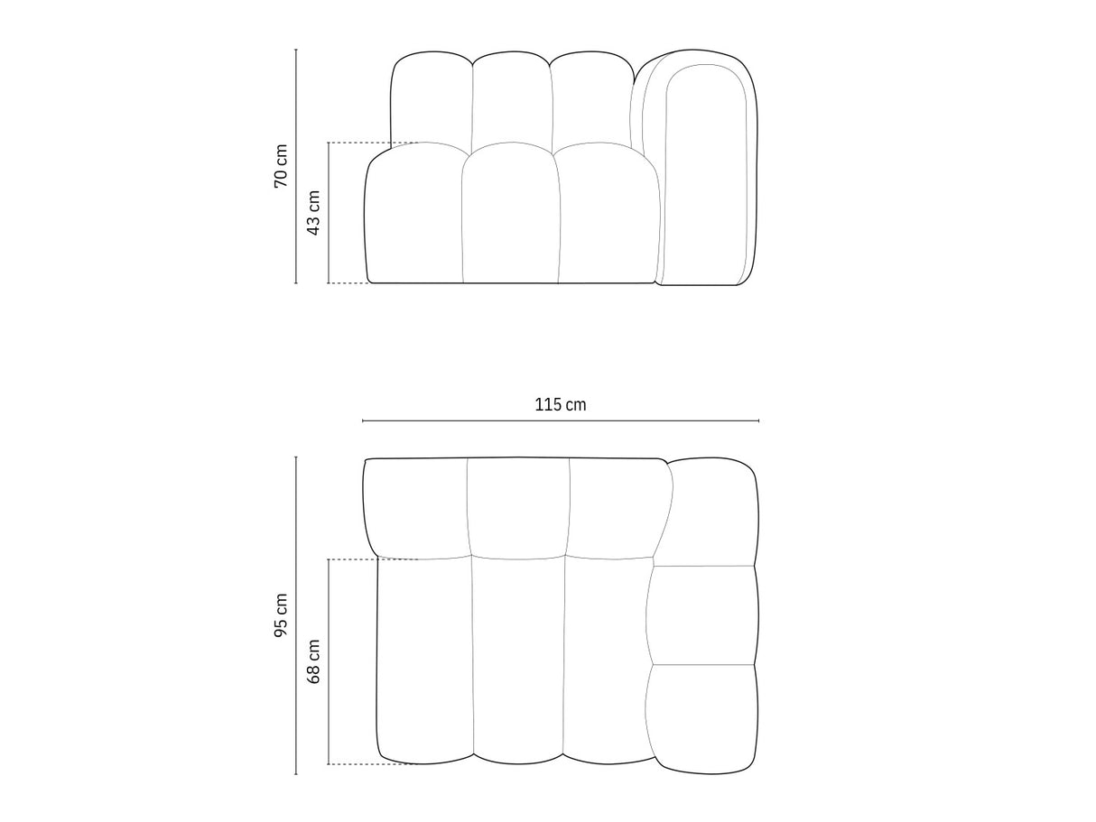 Modulinis fotelis 592967