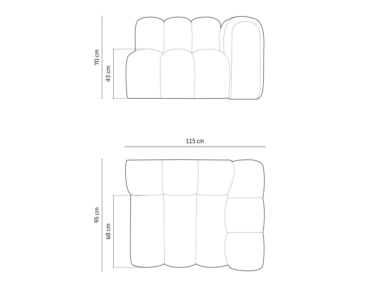 Modulinis fotelis 592967