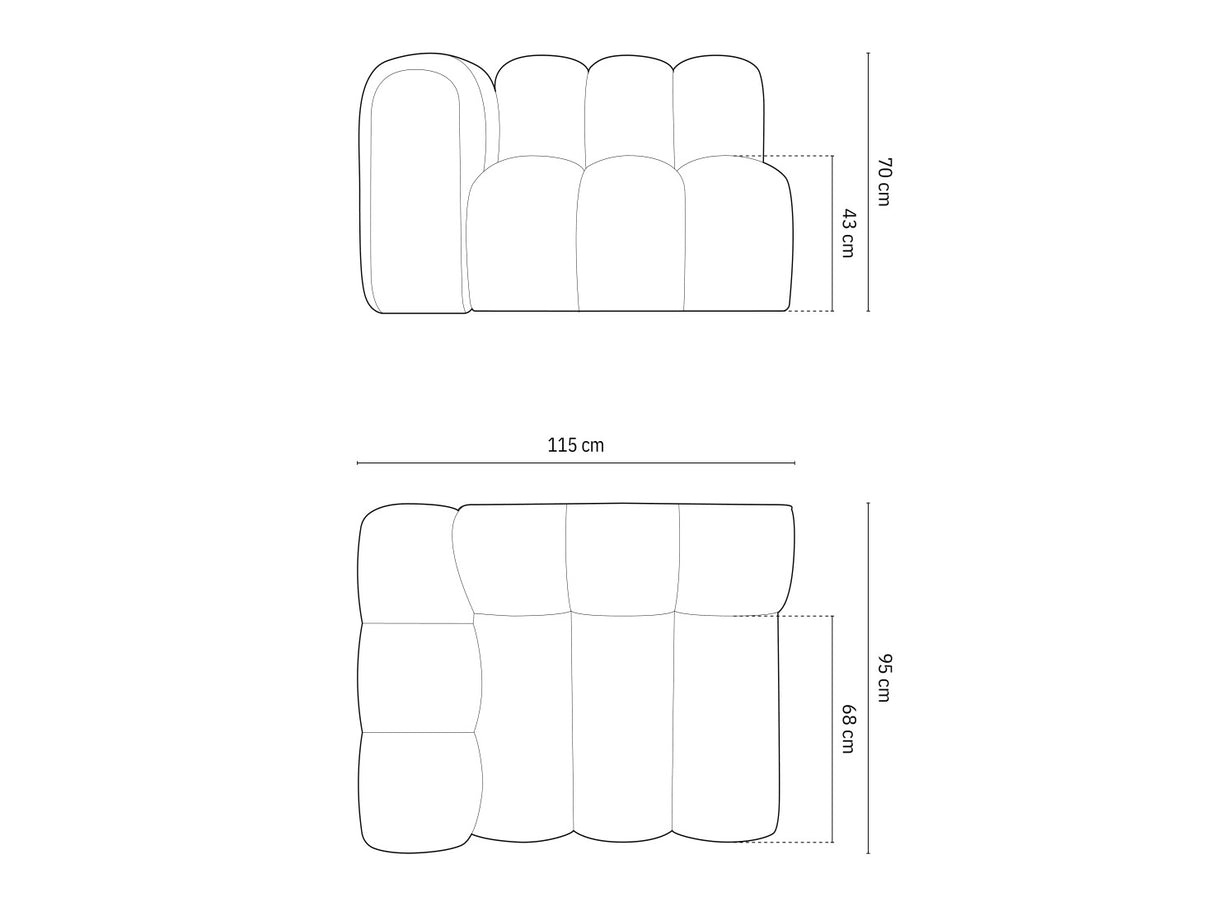 Modulinis fotelis 592967