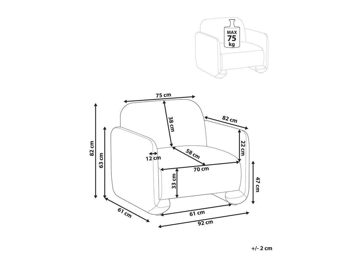 Fotelis 594400
