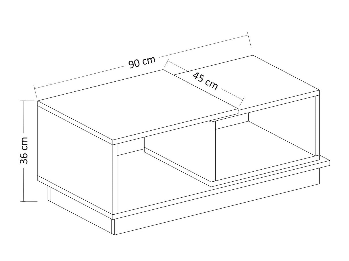 Žurnalinis staliukas 595390