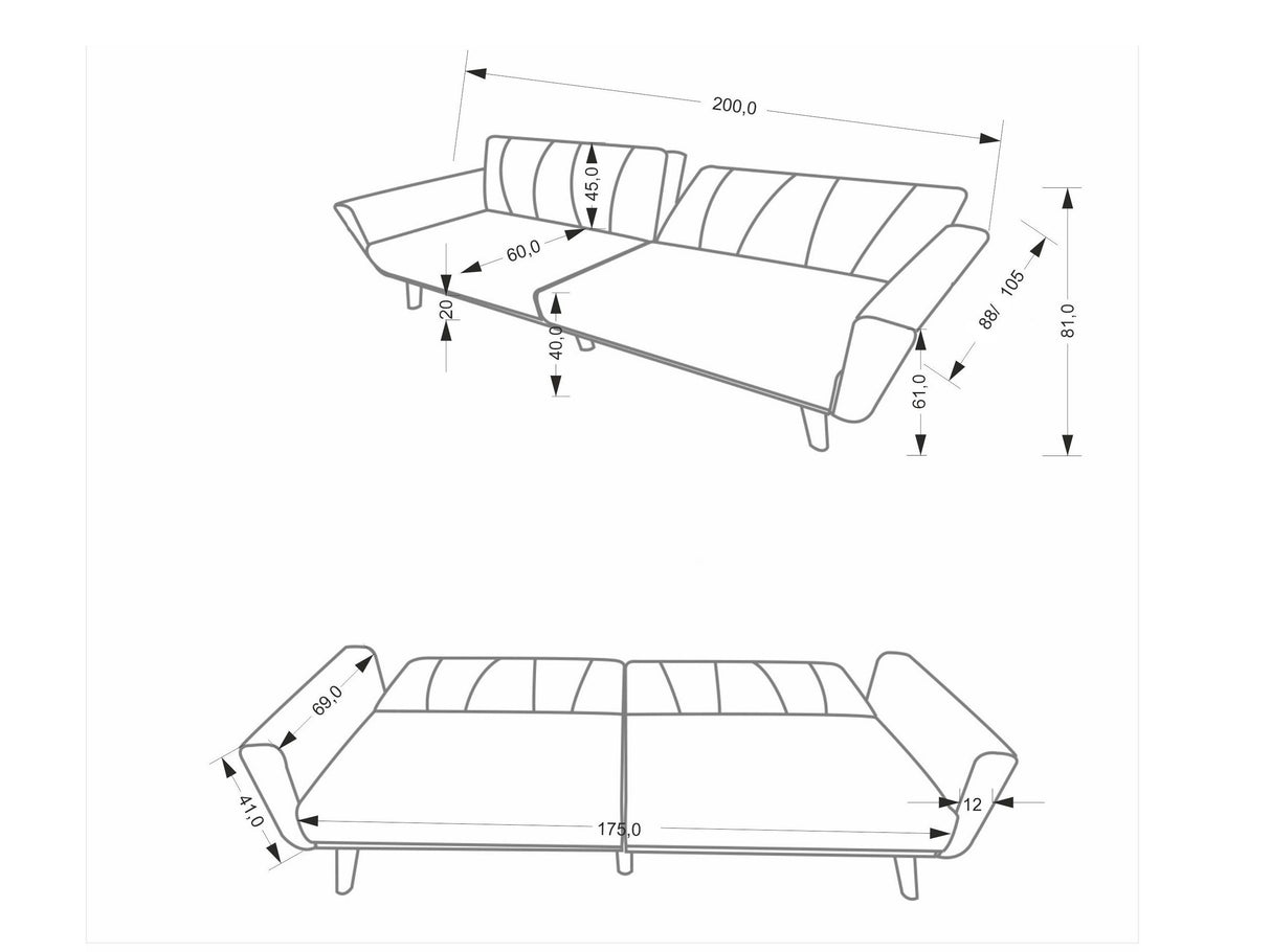 Sofa lova 596034