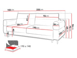 Sofa lova 596250