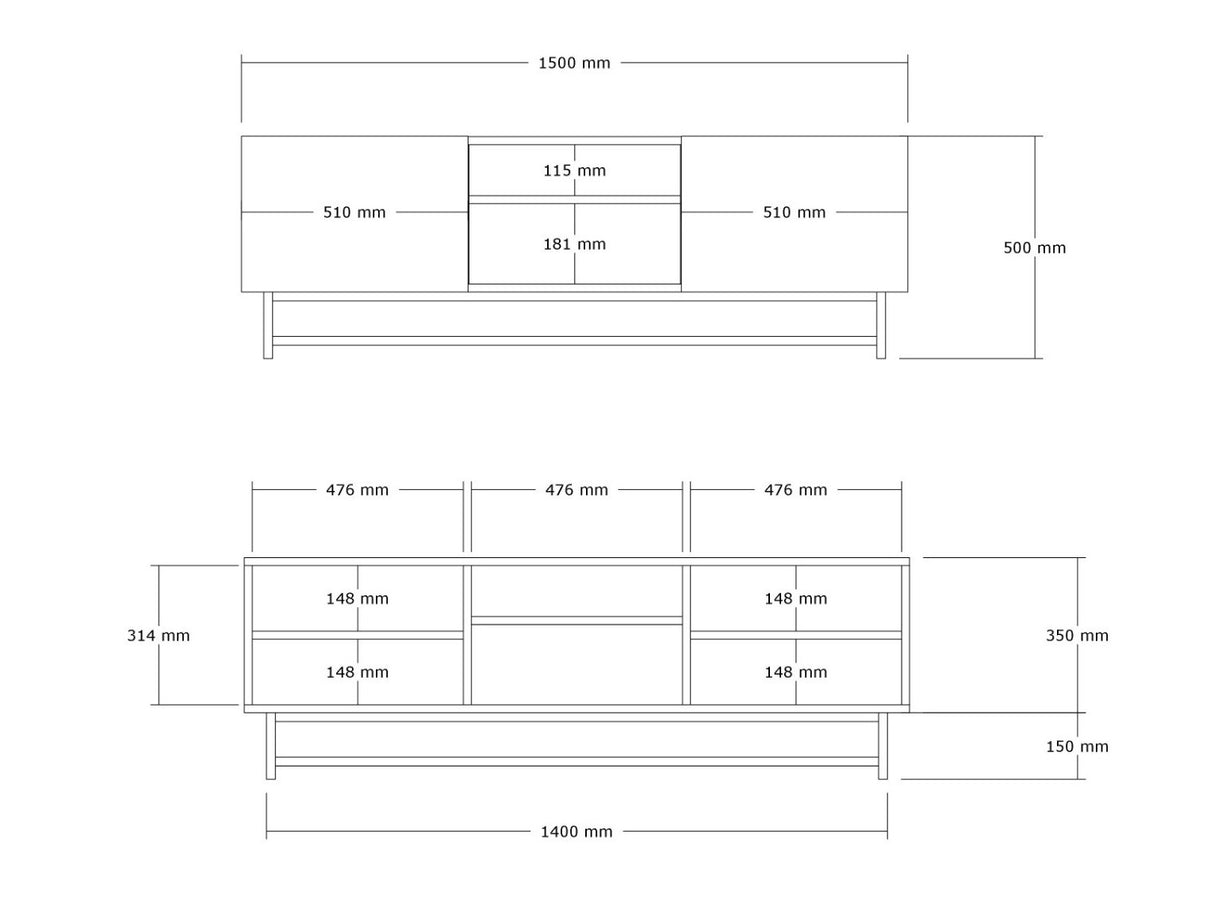TV staliukas 597049