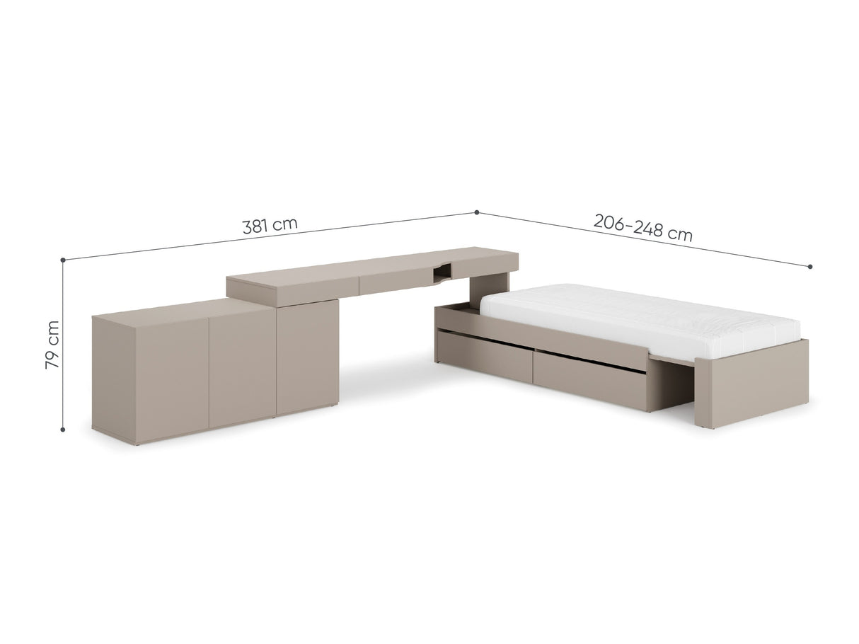 Baldų komplektas 599156