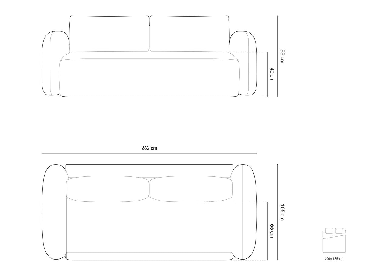 Sofa lova 599588
