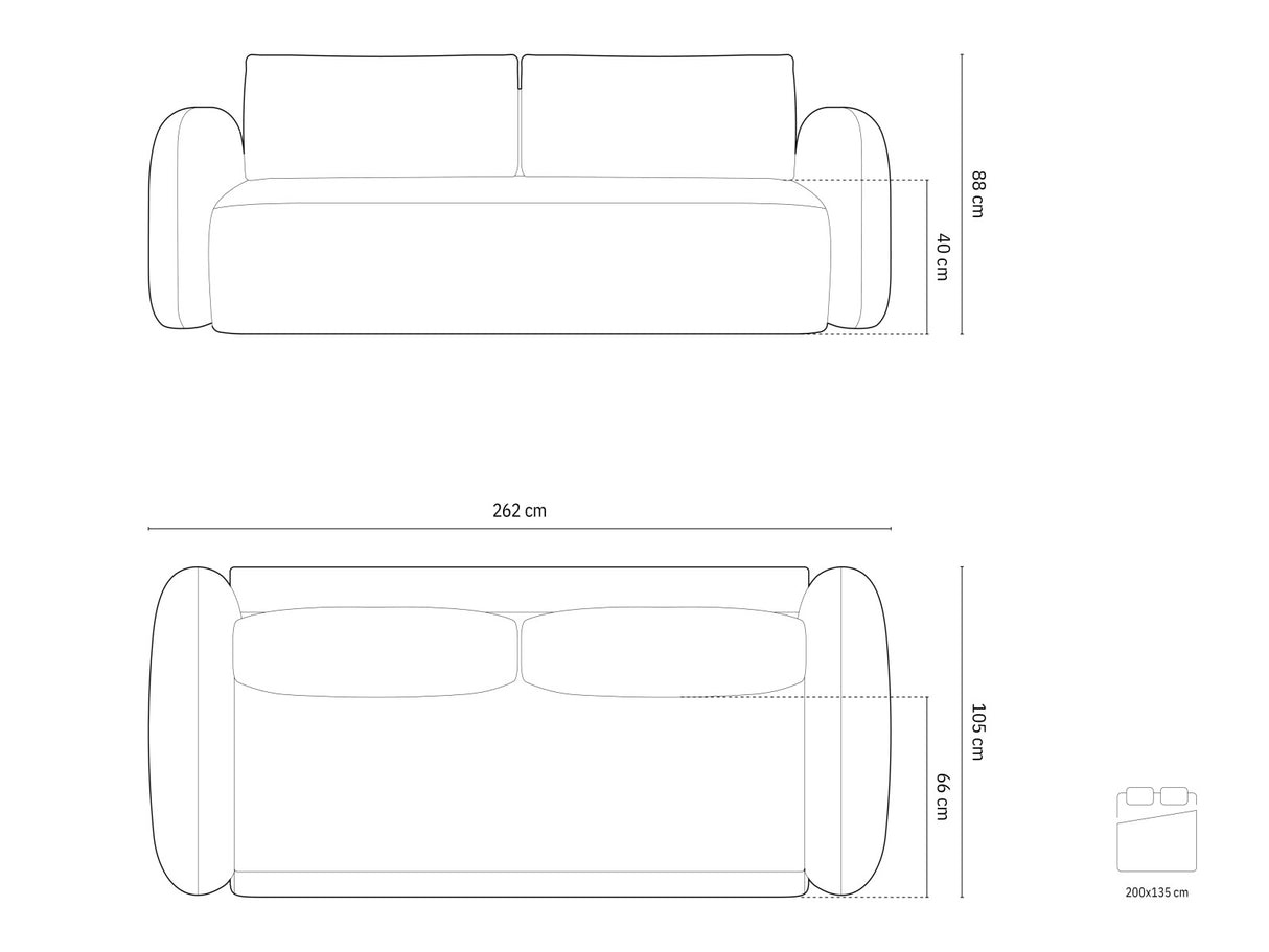 Sofa lova 599588