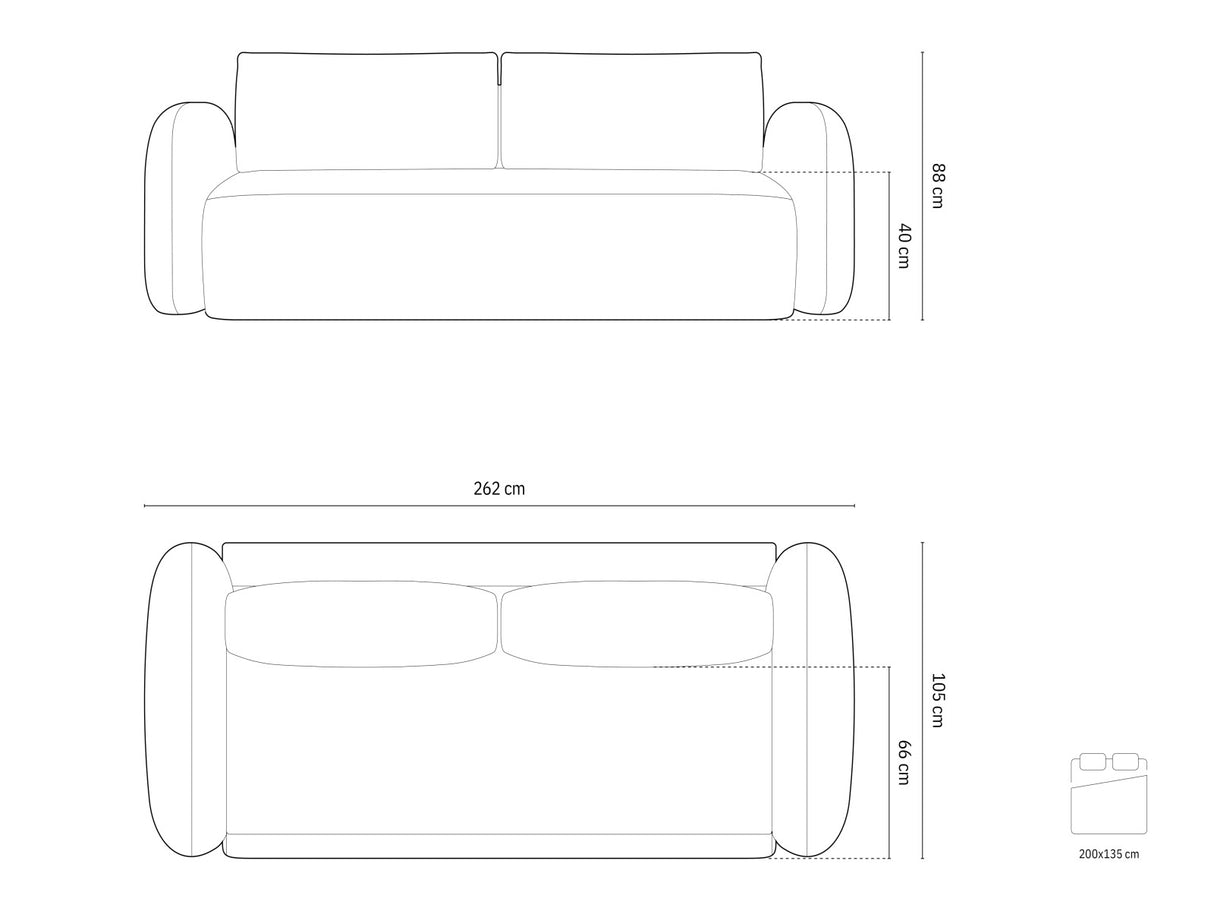 Sofa lova 599588