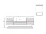 TV staliukas 600751