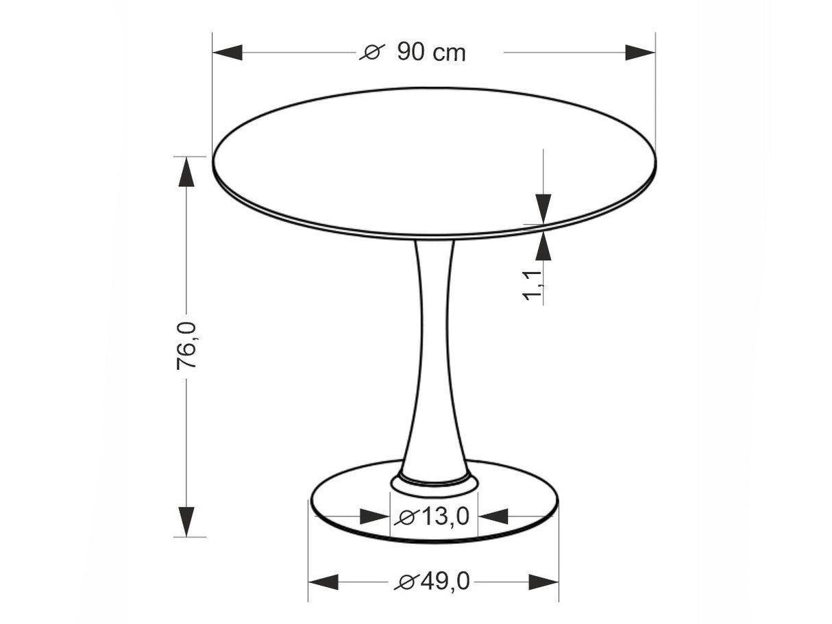 Stalas 601705